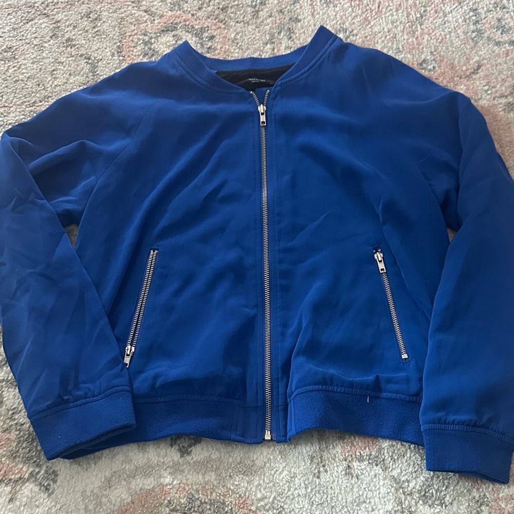 RW&CO. Women's Blue Bomber Jacket